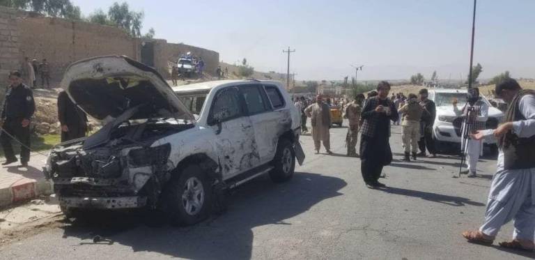 38 killed and wounded in suicide bombing targeted Laghman governor