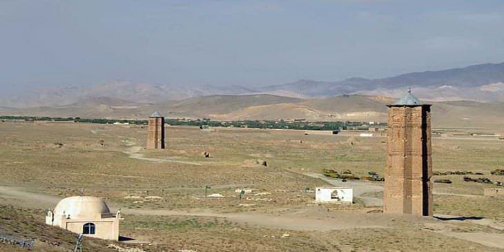 Suburbs of Ghazni city