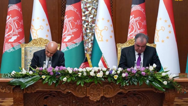 MoUs signed between Afghanistan and Tajikistan