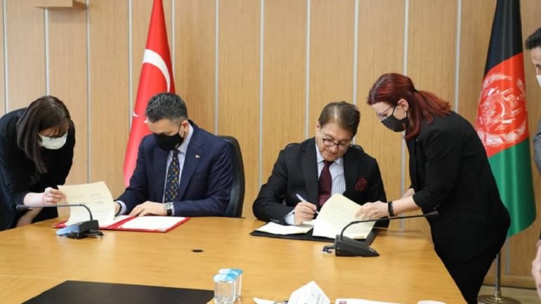 Afghanistan and Turkey sing MoU