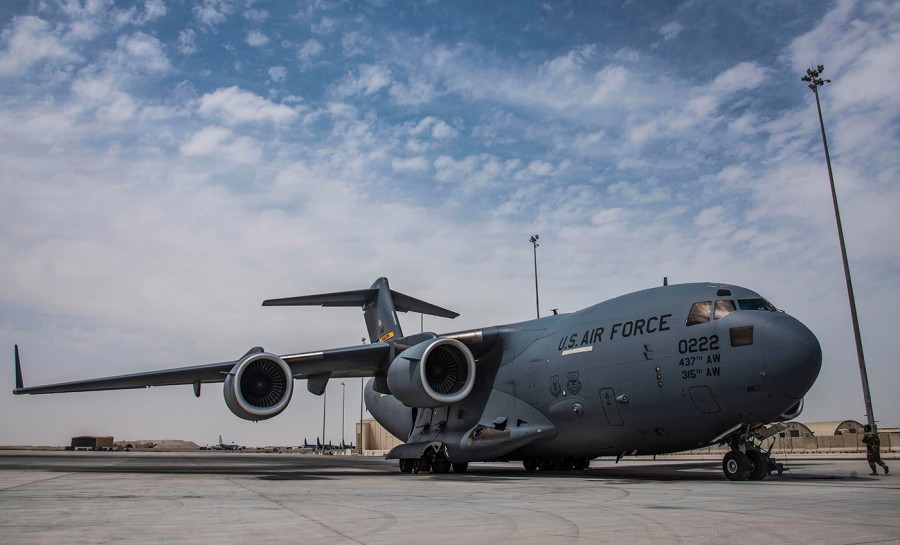 60 planeloads of US military equipment leave Afghanistan as departure begins