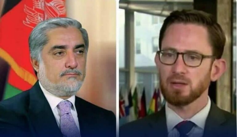 Abdullah and US Envoy