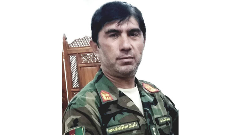 former military commander in Takhar