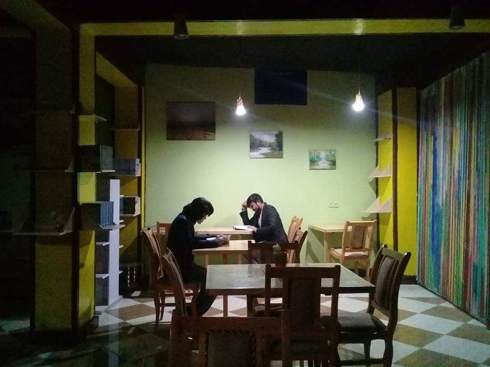 Afghan Youths in a Cafe in Kabul
