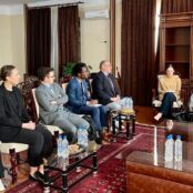 US congressional delegation meet Zahir Aghbar in Tajikistan