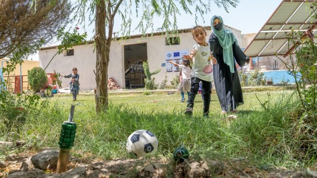 Unexploded Shell Kills and Injures Five Children in Northern Afghanistan