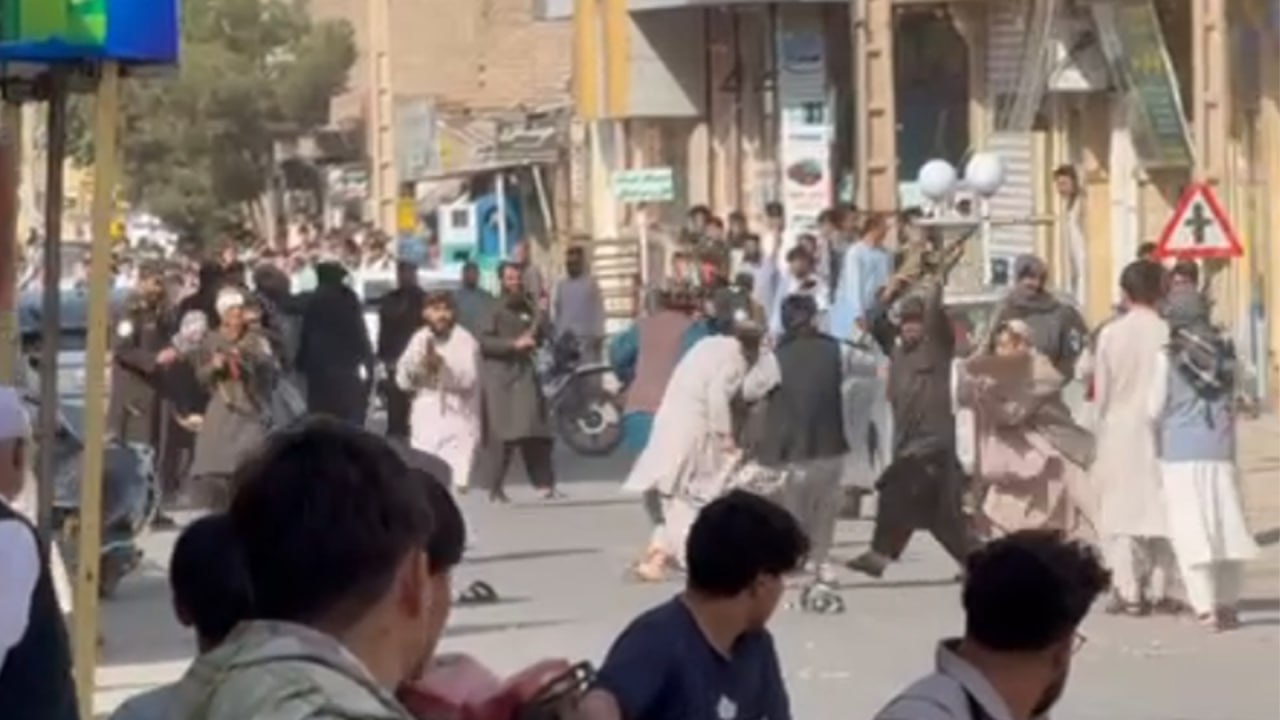 Taliban Forces Open Fire on Protesters in Afghanistan’s Herat, Injuring Several