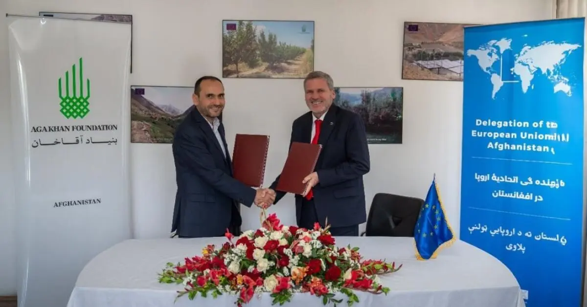 EU Allocates €10 Million to Aga Khan Foundation for Development Program in Afghanistan