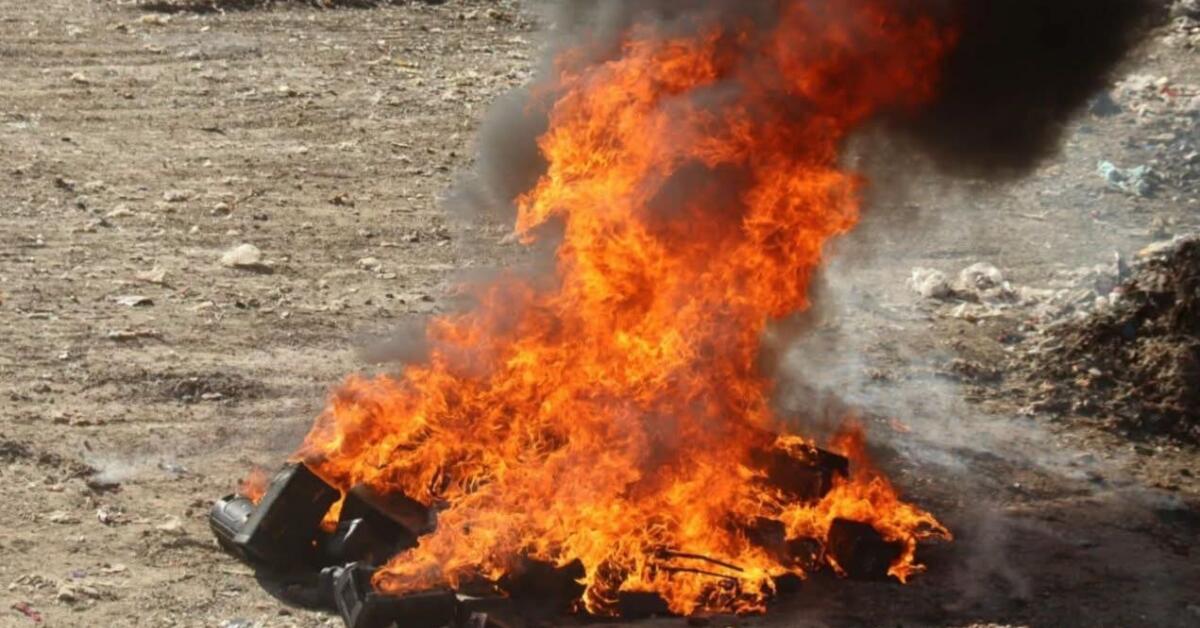 Taliban Set Fire to Nearly 200 Musical Instruments in Eastern Afghanistan